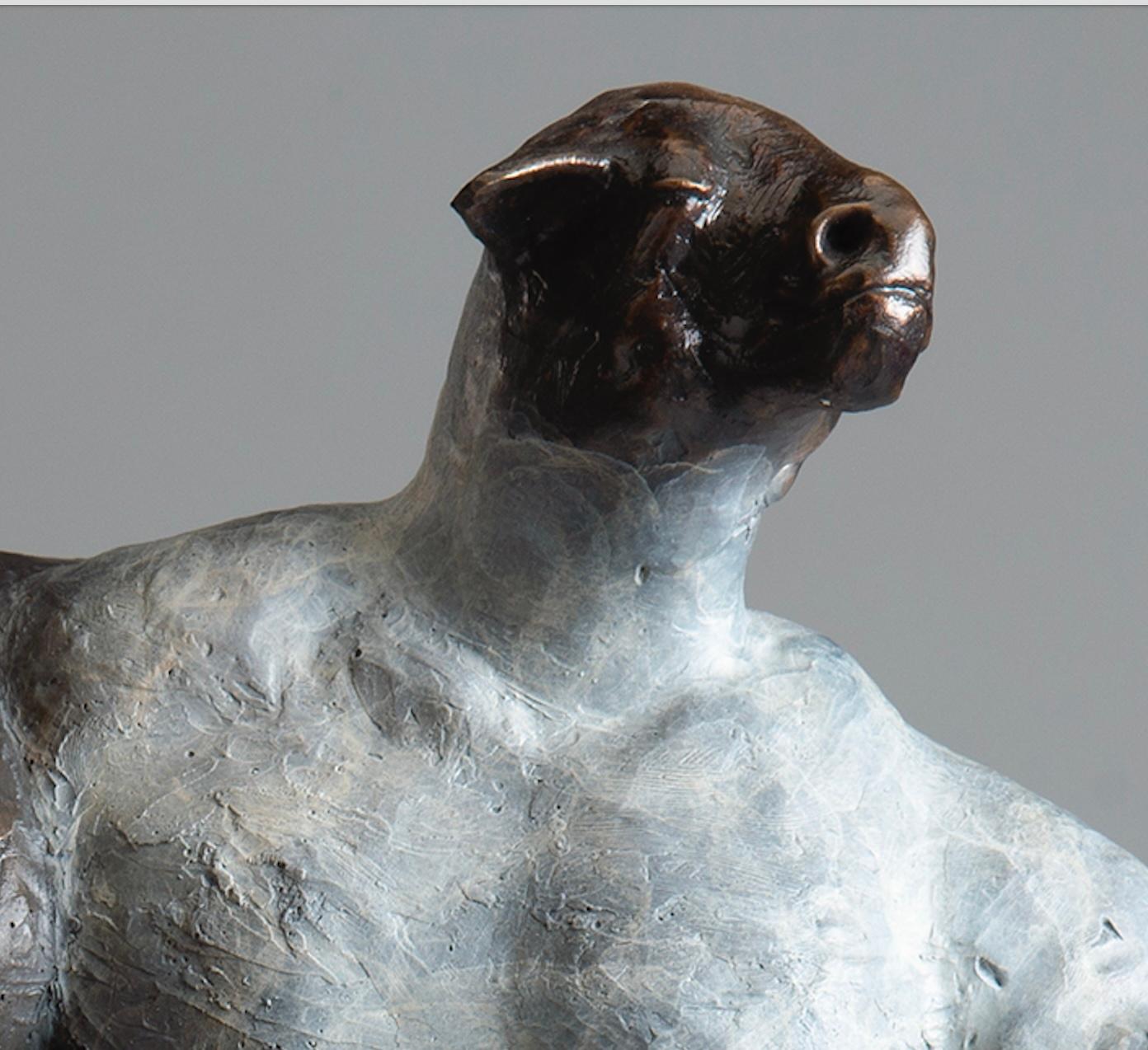 Bandada de 3 10/250 - Figurative Sculpture Oro de Giuseppe Palumbo
