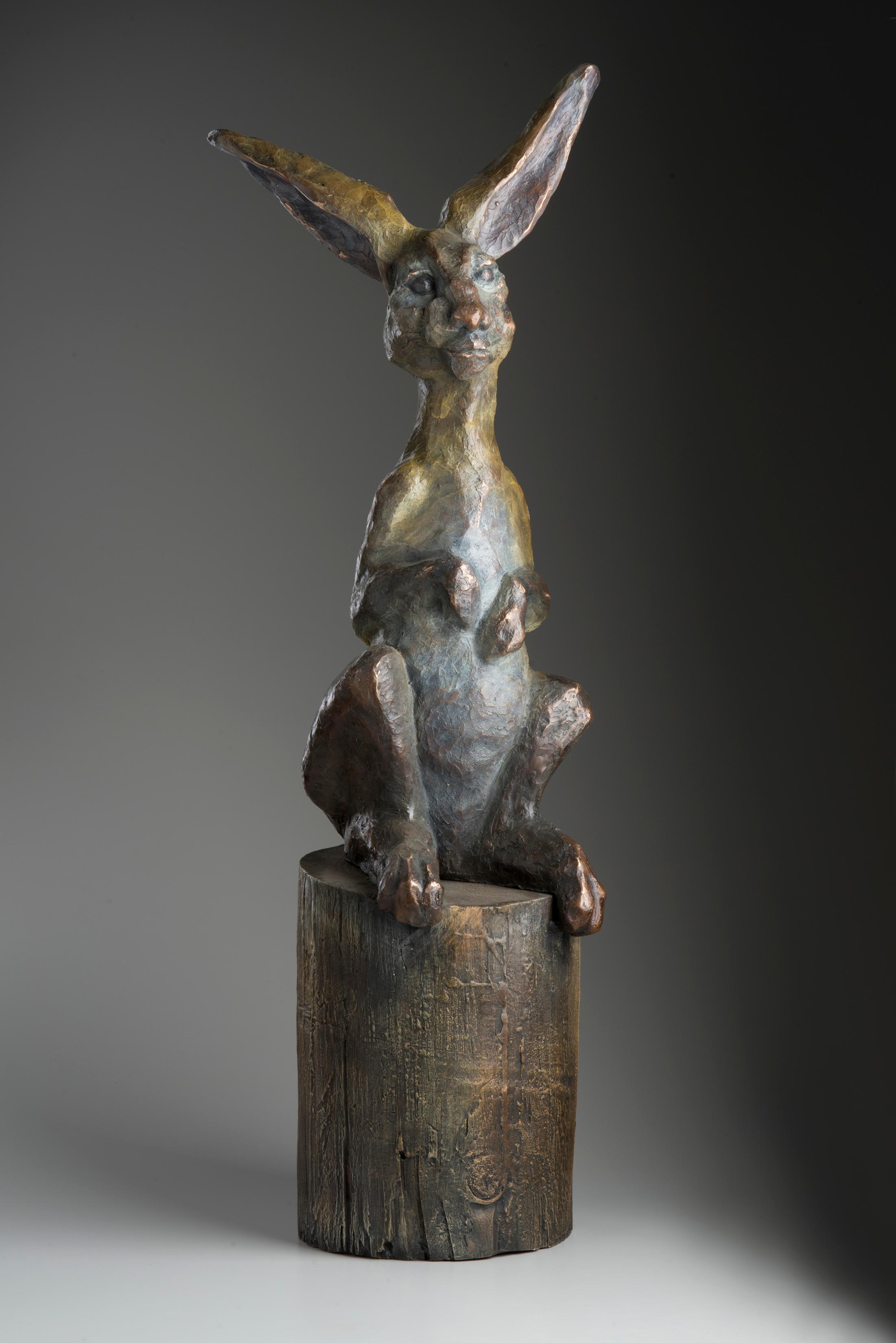 Giuseppe Palumbo Figurative Sculpture - Hare's to You 37/99