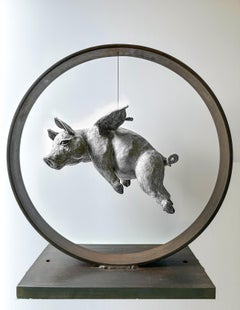 Hog Heaven In Ring ed/99 (silver patina)