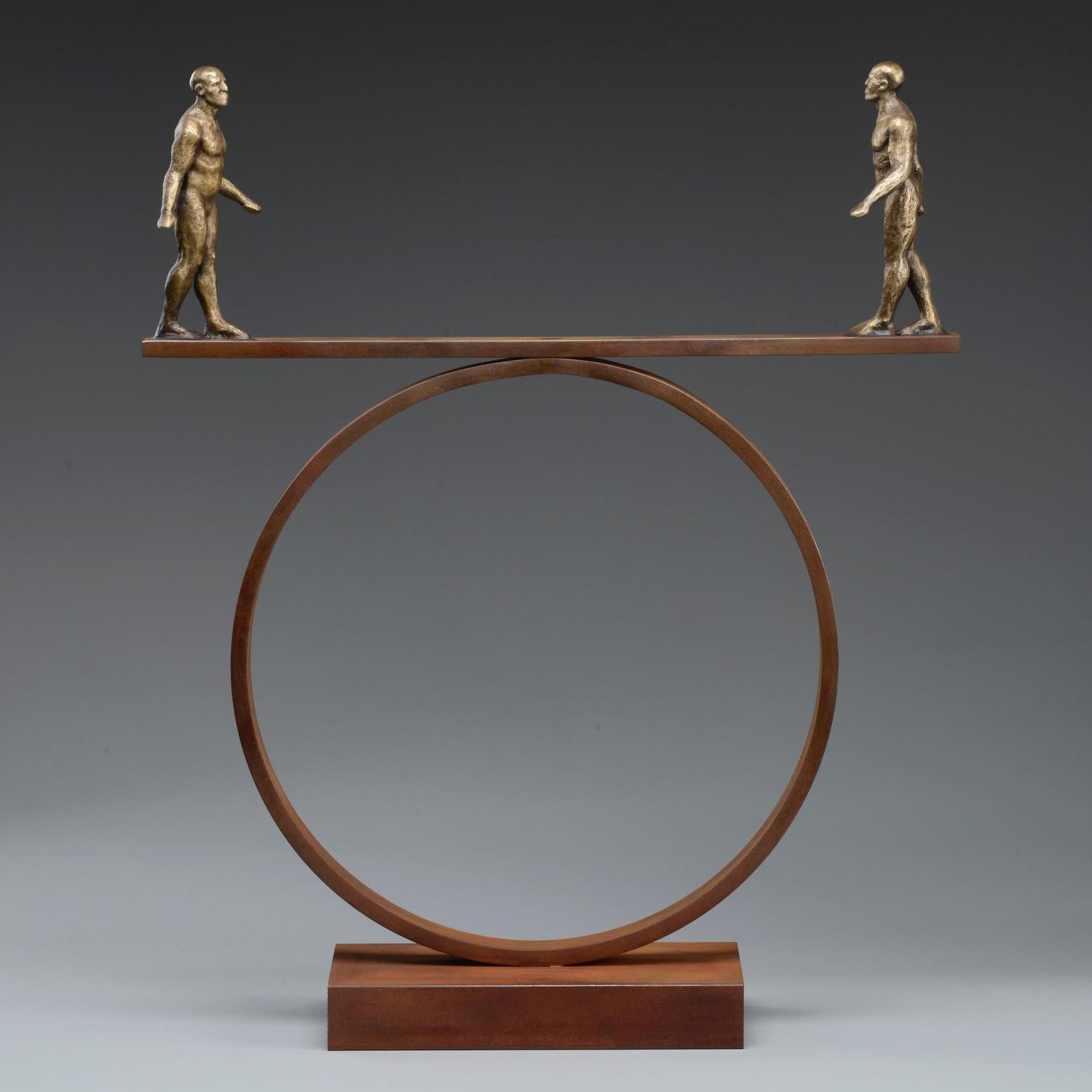 Giuseppe Palumbo Abstract Sculpture - Medium Balance AP1