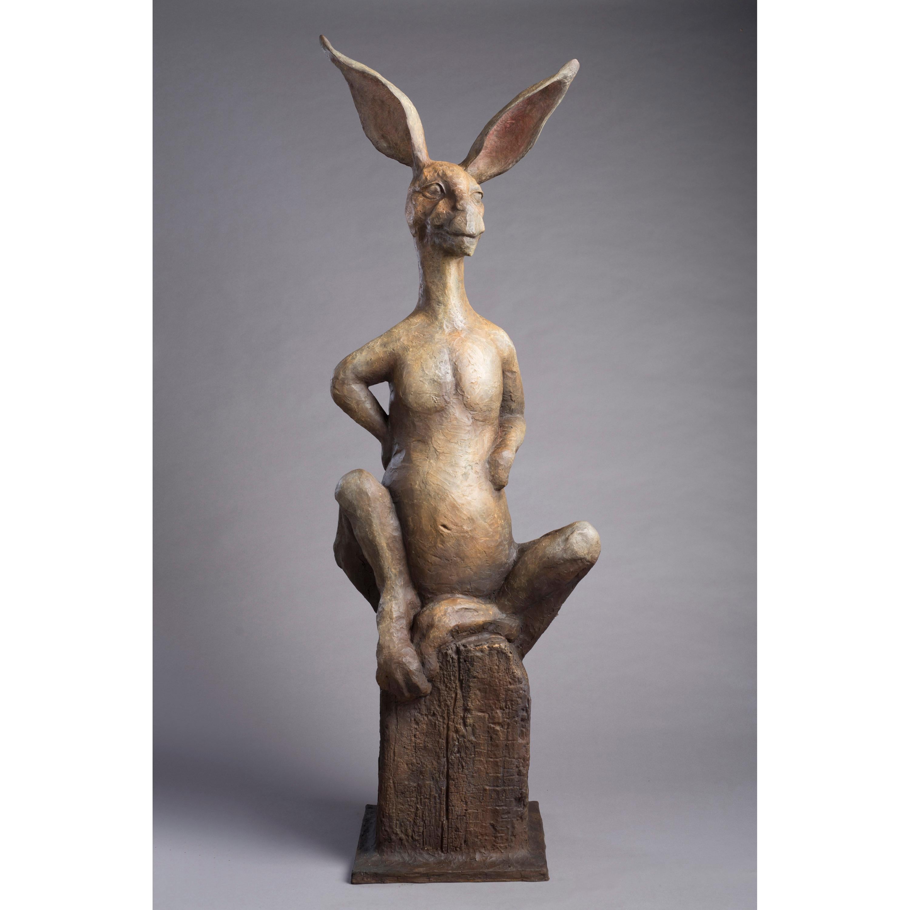 Giuseppe Palumbo Figurative Sculpture - More Hare 5/75