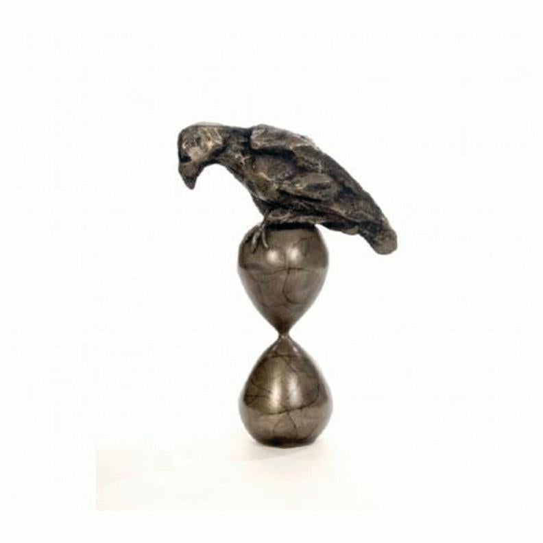 Giuseppe Palumbo Figurative Sculpture - Raven of Time 9/50