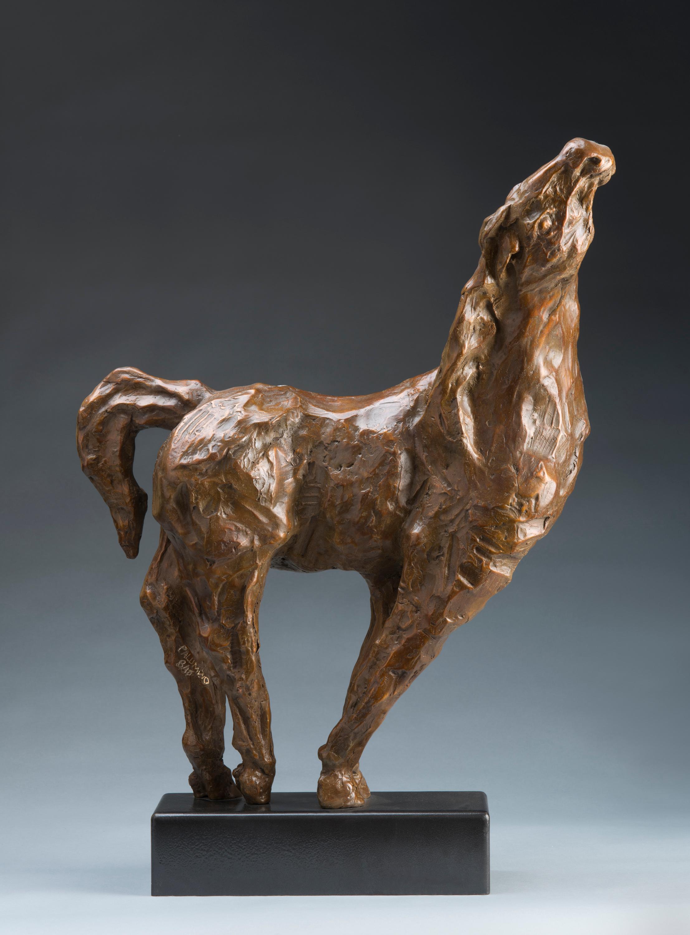 Giuseppe Palumbo Figurative Sculpture - Singing Horse 11/30