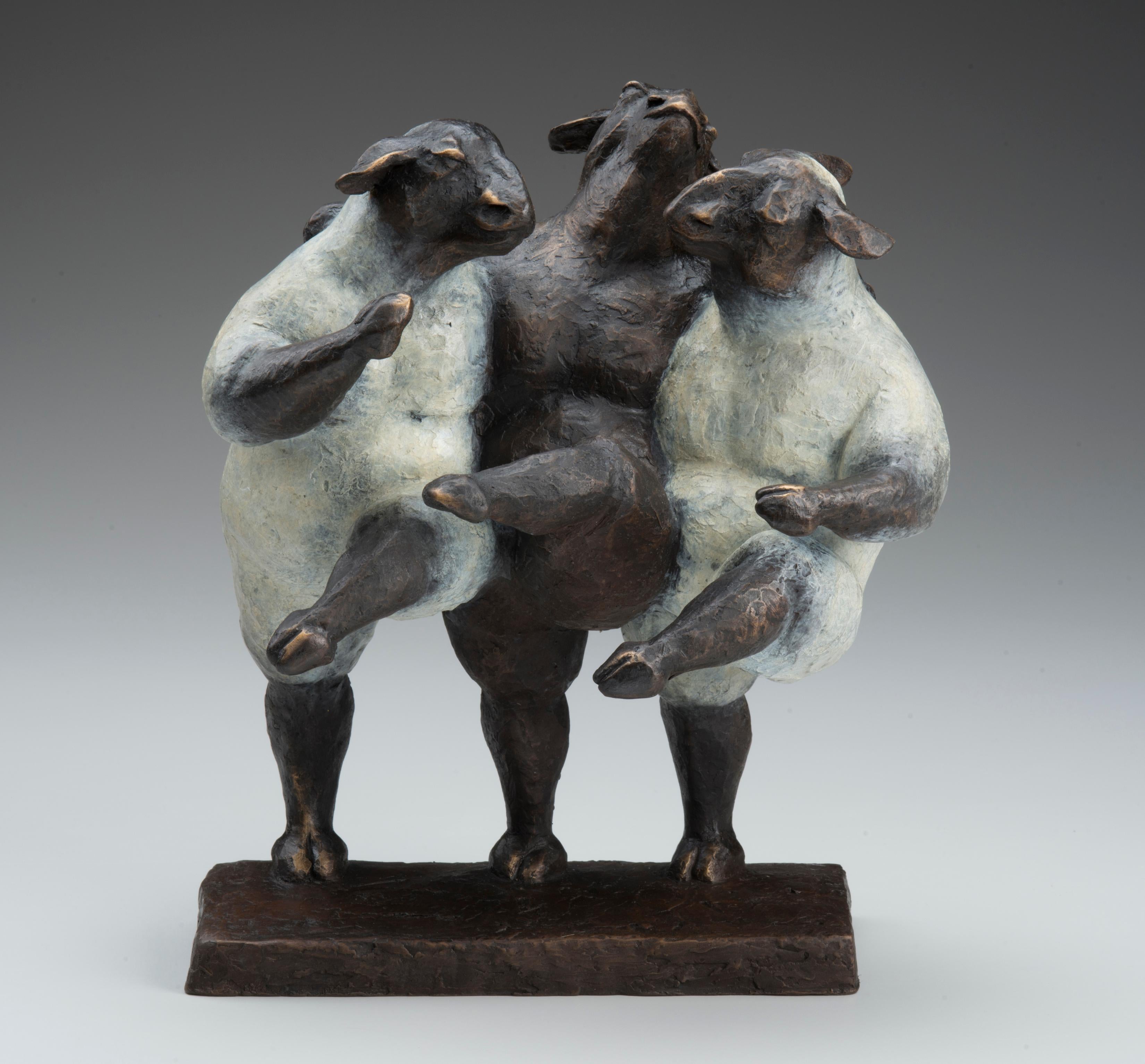 Figurative Sculpture Giuseppe Palumbo - Petit ensemble maintenant 11 pouces (un baaad) 326/500