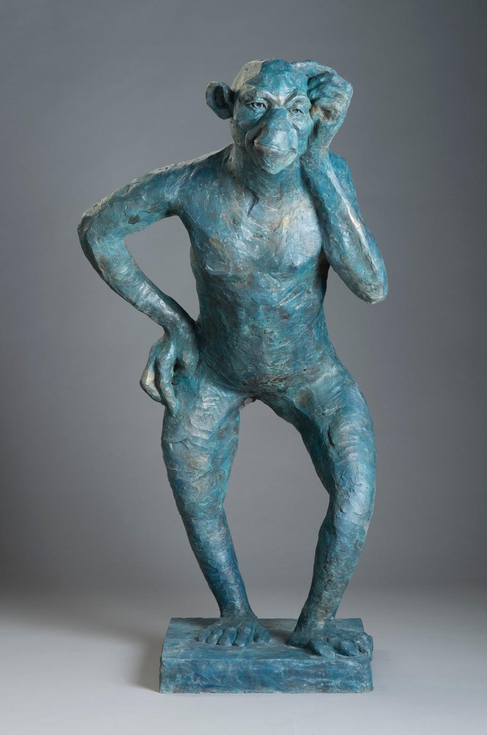 Giuseppe Palumbo Figurative Sculpture - Small WTF 1/250