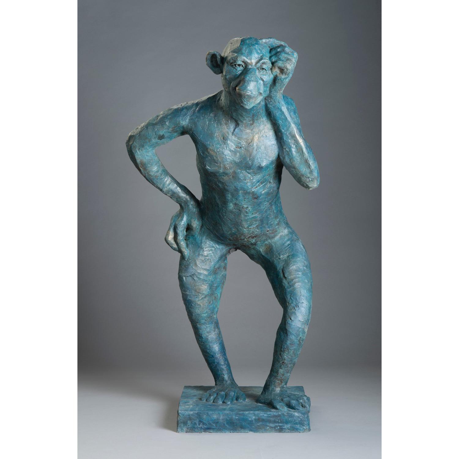 Giuseppe Palumbo Figurative Sculpture - WTF 2 1/99