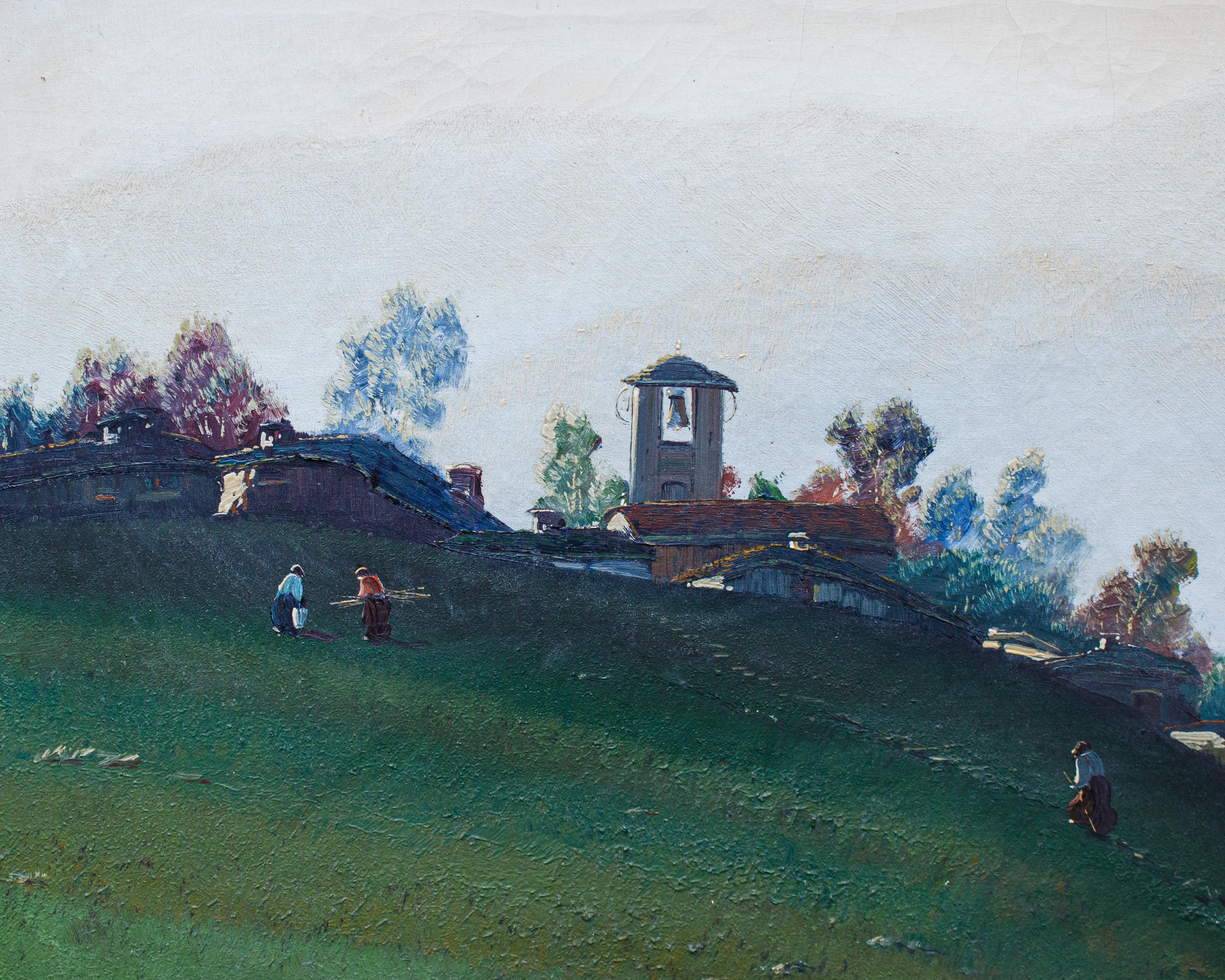 Giuseppe Pessina, Hügellandschaft im Angebot 1