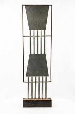 Composición geométrica - Escultura de Giuseppe Pulvirenti - 1984