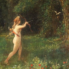 Artemis auf der Jagd, 19. Jahrhundert