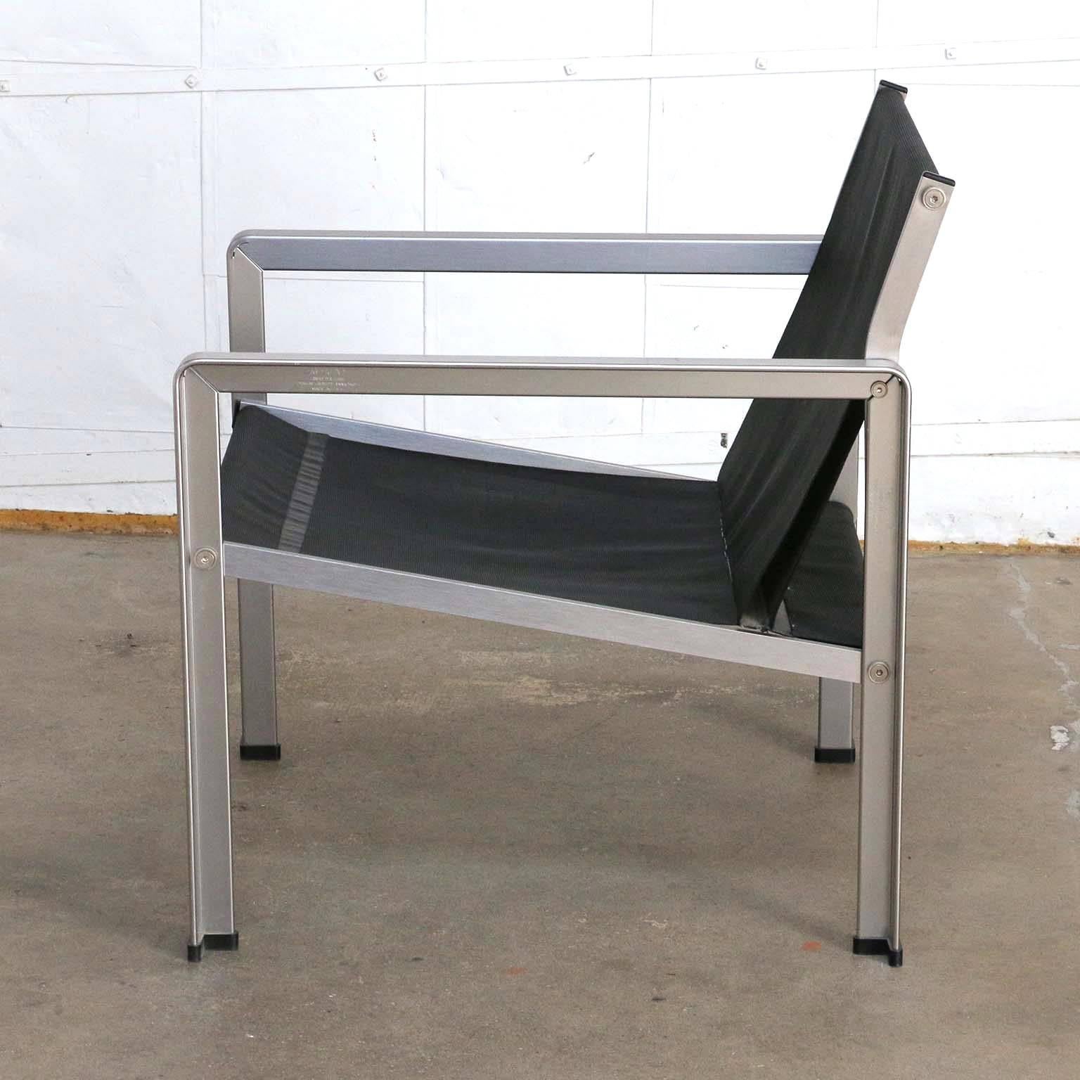 Italian Giuseppe Raimondi Design Modern Aluminum Cube Chairs For Sale