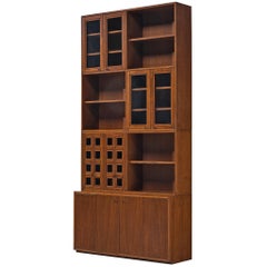 Bibliothèque Giuseppe Rivadossi en chêne
