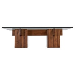 Giuseppe Rivadossi Brutalist Dining Table, Italy, 1979