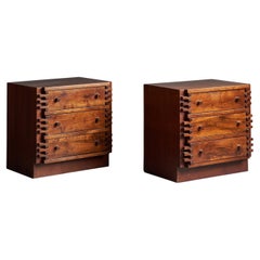 Giuseppe Rivadossi, Chest of Drawers, Pine, Italy, 1970s