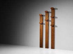 Giuseppe Rivadossi Coat Rack Elements in Oak