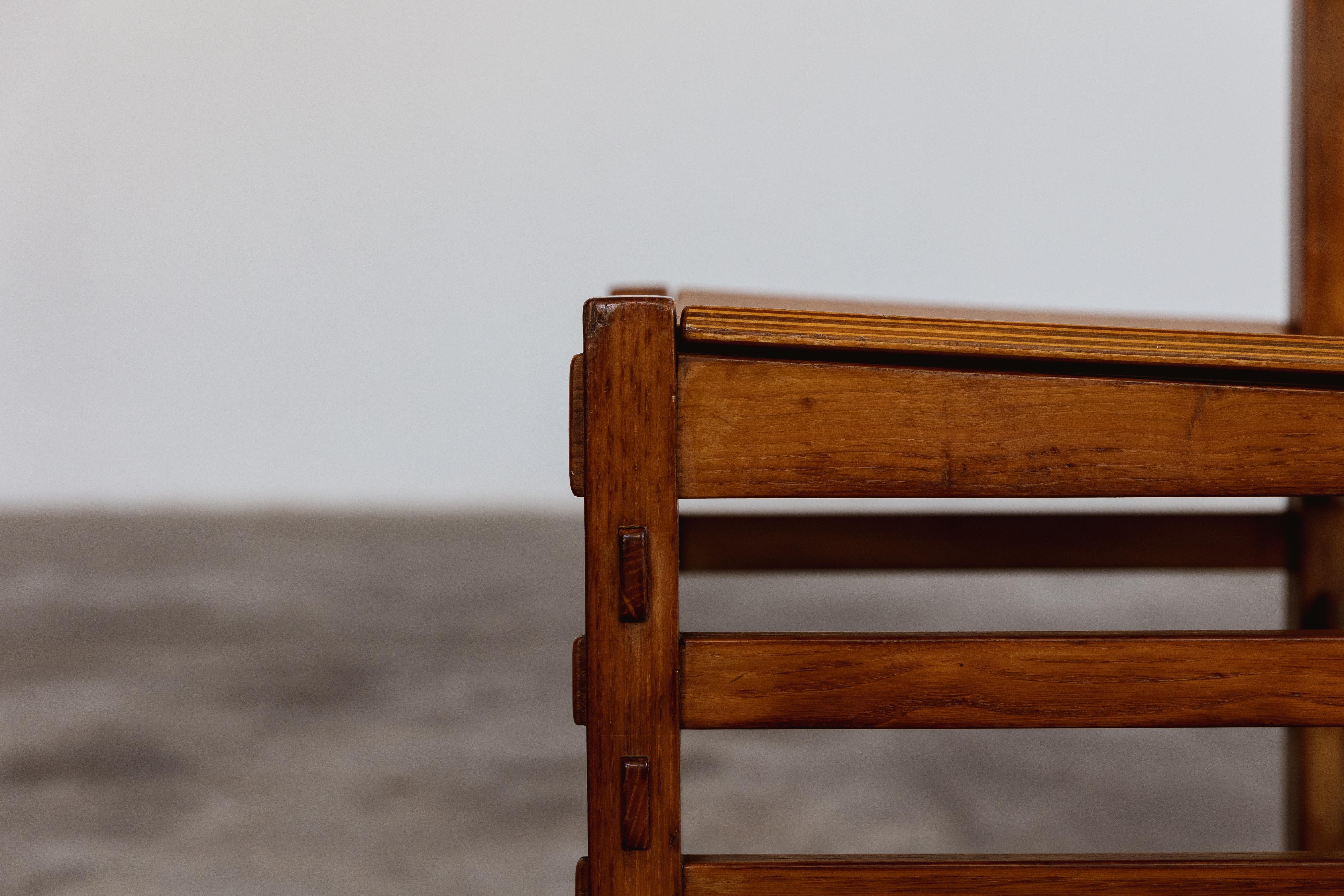 Chaise de salle à manger Giuseppe Rivadossi pour Officina Rivadossi, 1980 en vente 7