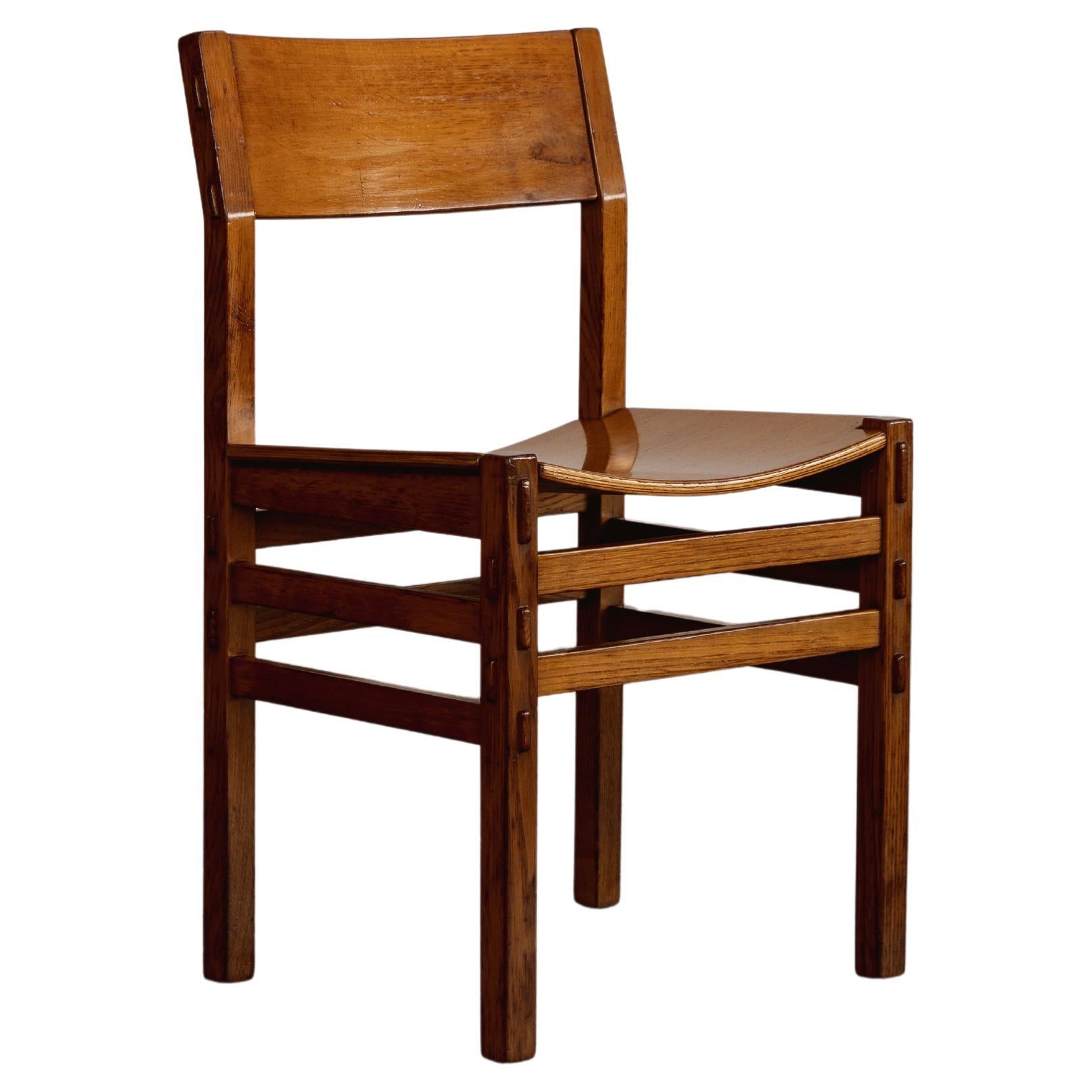Chaise de salle à manger Giuseppe Rivadossi pour Officina Rivadossi, 1980 en vente