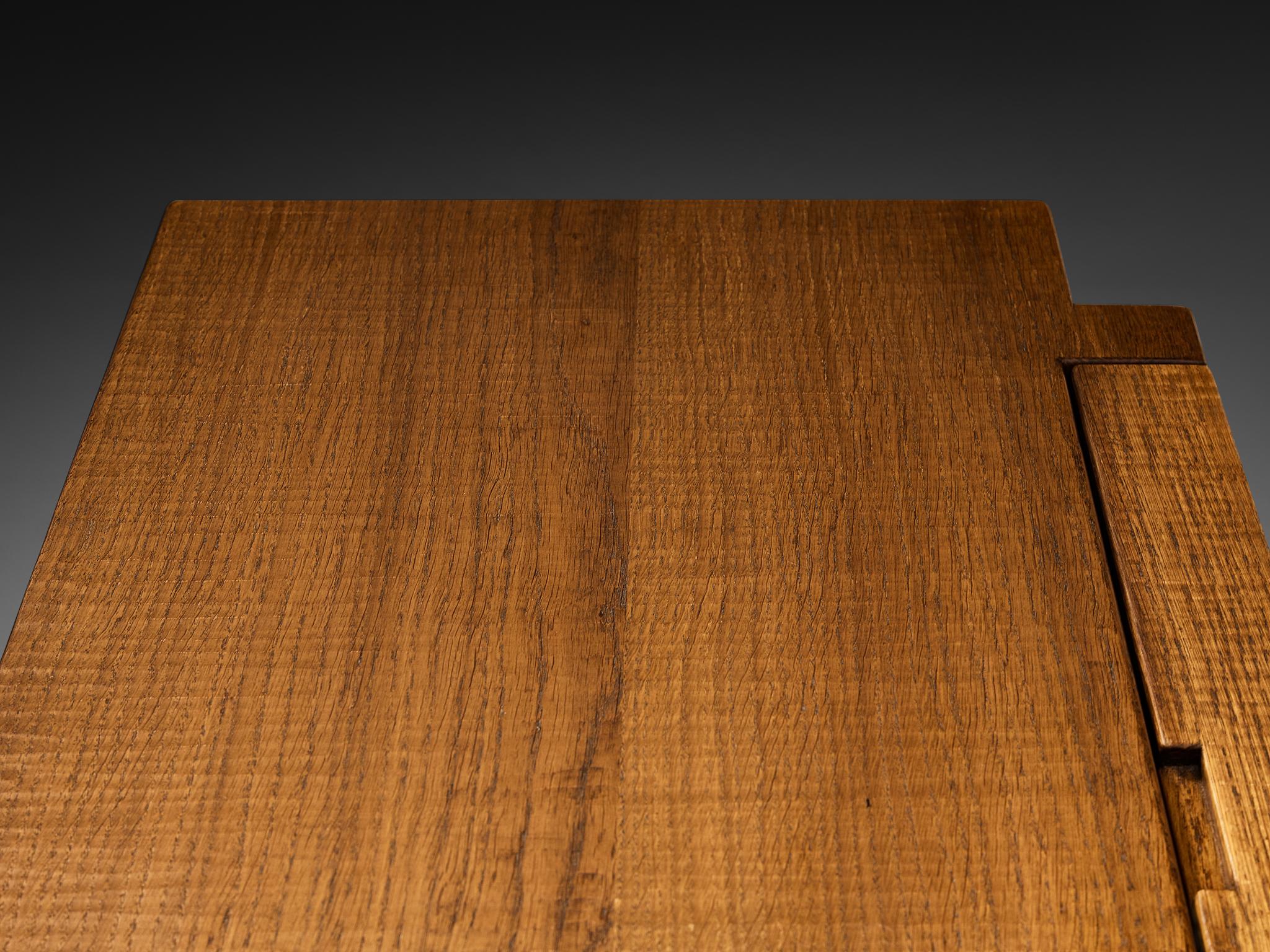 Giuseppe Rivadossi for Officina Rivadossi Cabinet in Oak For Sale 2