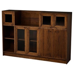 Giuseppe Rivadossi For Officina Rivadossi Cabinet in Oak