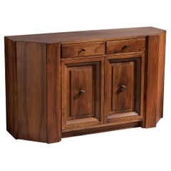 Giuseppe Rivadossi for Officina Rivadossi Cabinet in Walnut