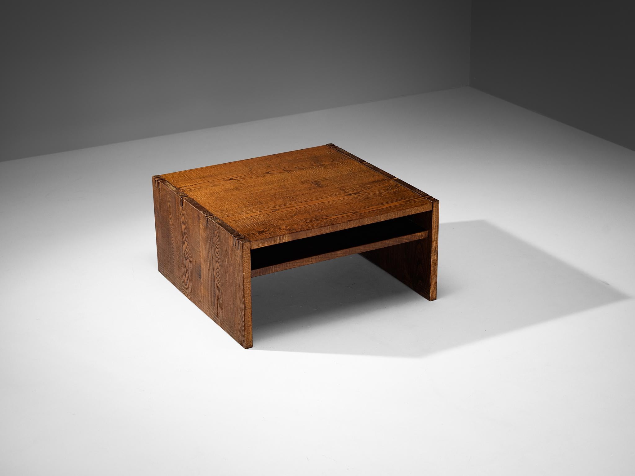 Giuseppe Rivadossi for Officina Rivadossi, coffee table, ash, Italy, 1980s

An exceptional coffee table by the Italian sculptor and designer Giuseppe Rivadossi, featuring a high level of craftsmanship in woodwork. This item embodies a striking