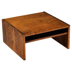 Giuseppe Rivadossi for Officina Rivadossi Coffee Table in Oak