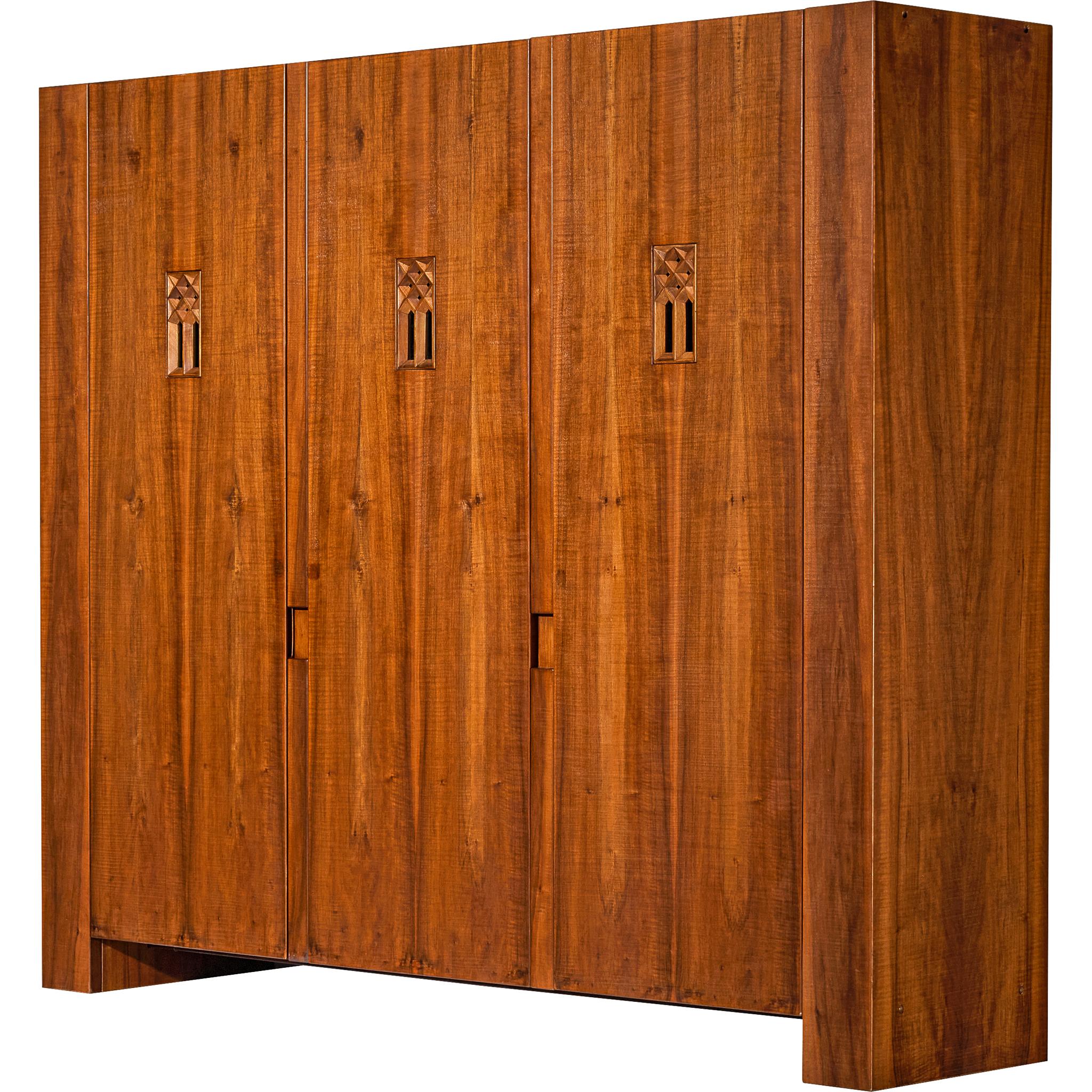 Giuseppe Rivadossi for Officina Rivadossi Grand Wardrobe in Walnut
