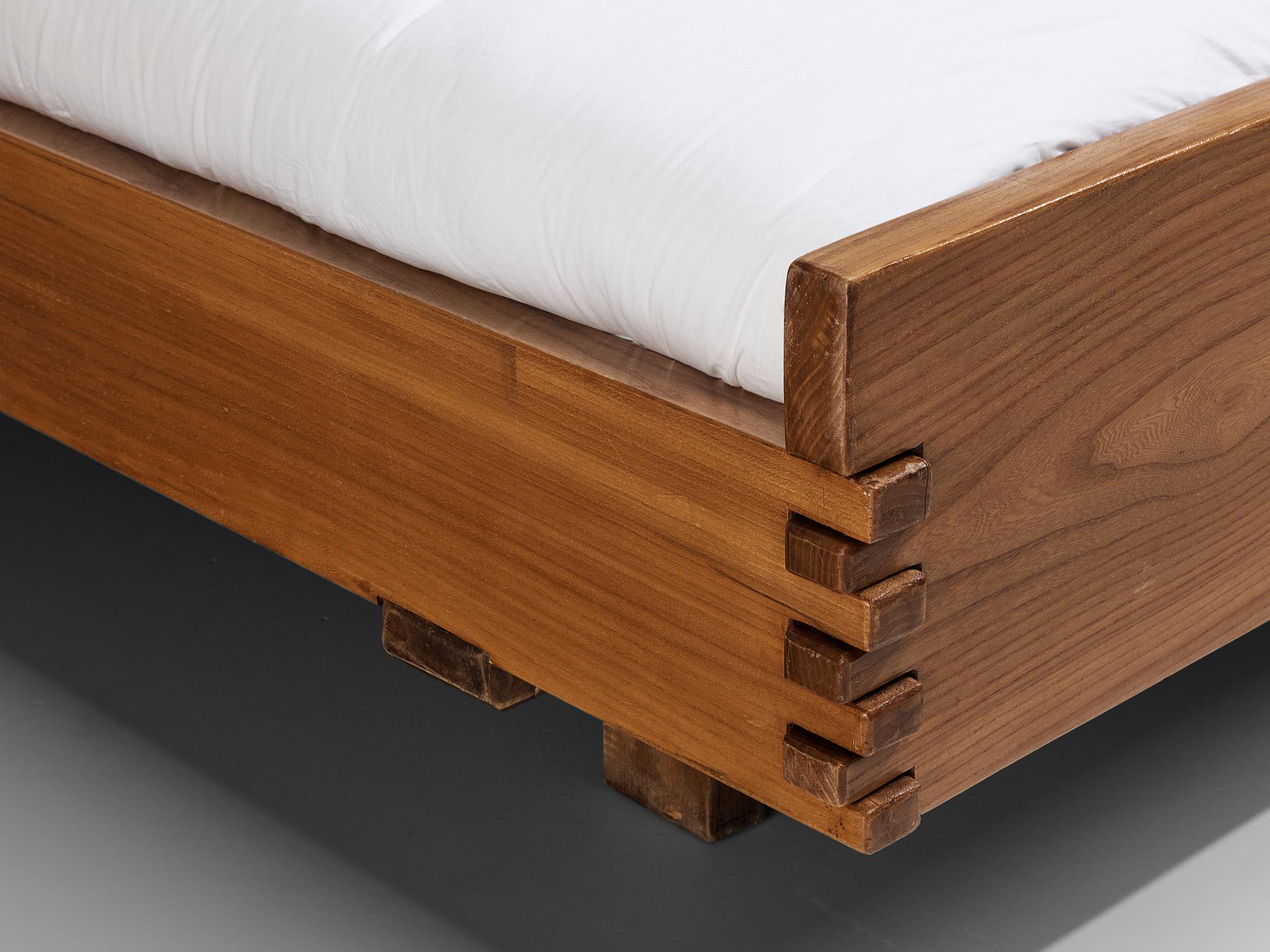 Giuseppe Rivadossi for Officina Rivadossi King Bed in Walnut 3