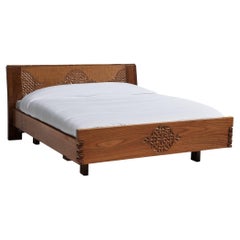 Used Giuseppe Rivadossi for Officina Rivadossi King Bed in Walnut