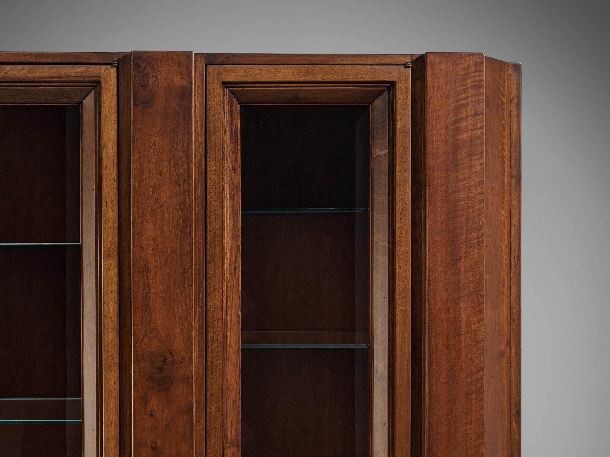 Giuseppe Rivadossi for Officina Rivadossi Library in Walnut  For Sale 3