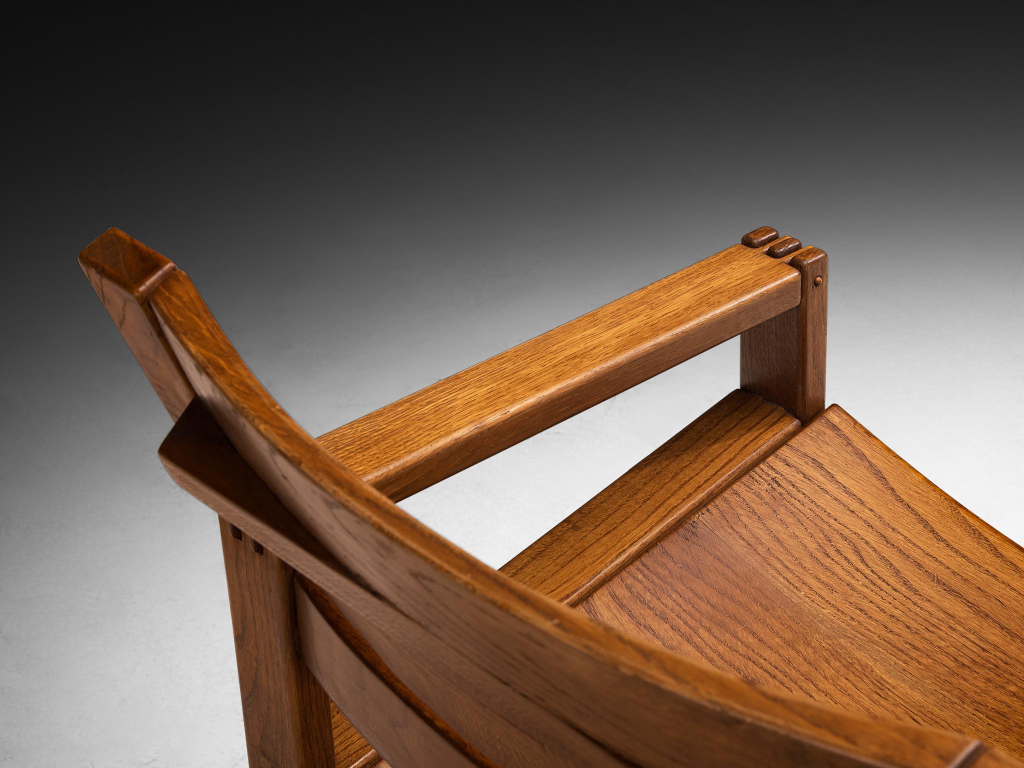 Giuseppe Rivadossi para Officina Rivadossi Banco raro de roble en venta 1