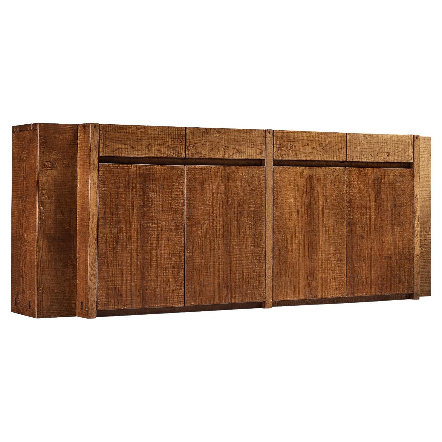 Giuseppe Rivadossi for Officina Rivadossi Sideboard in Oak