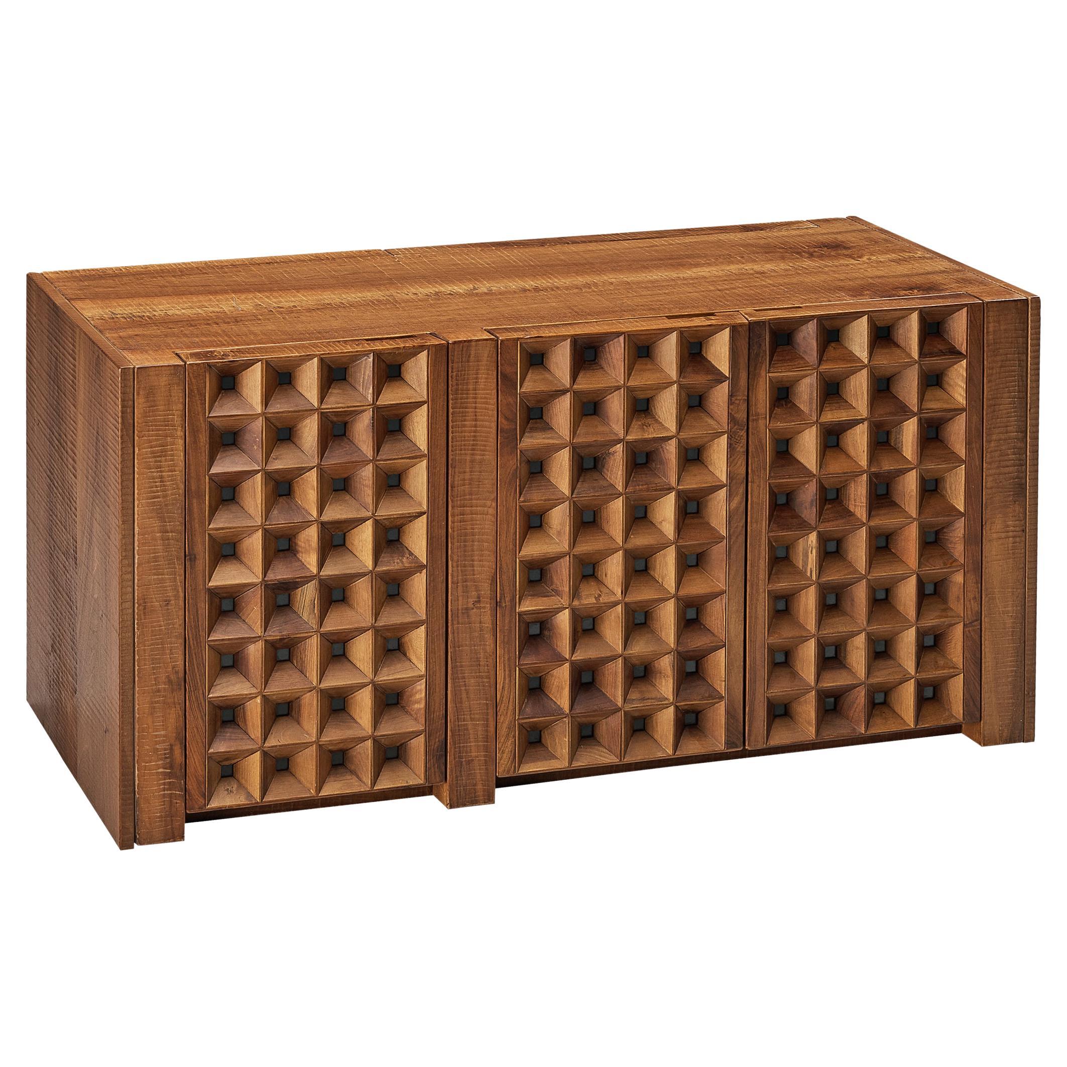 Giuseppe Rivadossi for Officina Rivadossi Sideboard in Walnut