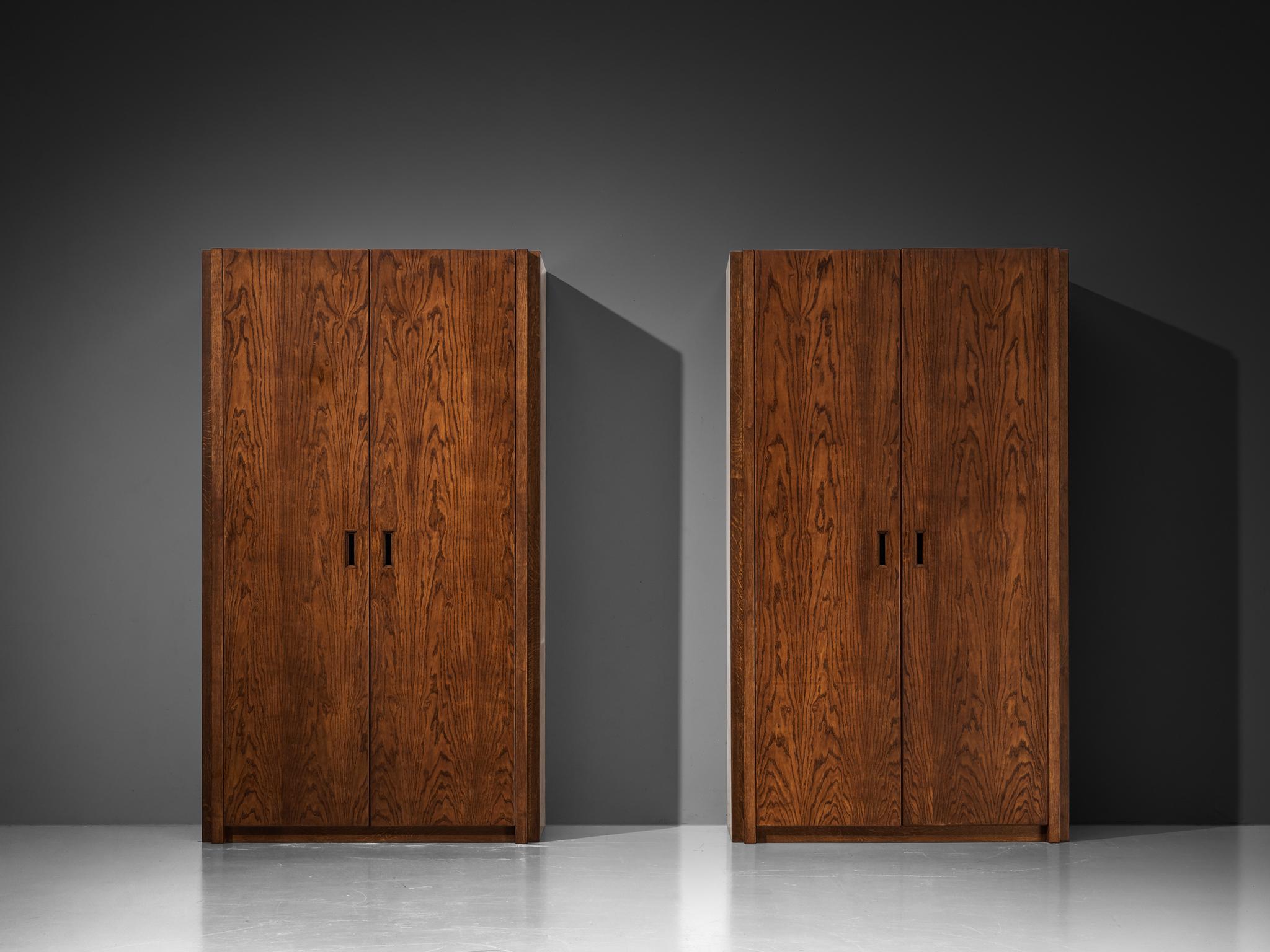 Armoires ou buffets en chêne Giuseppe Rivadossi pour Officina Rivadossi Bon �état à Waalwijk, NL