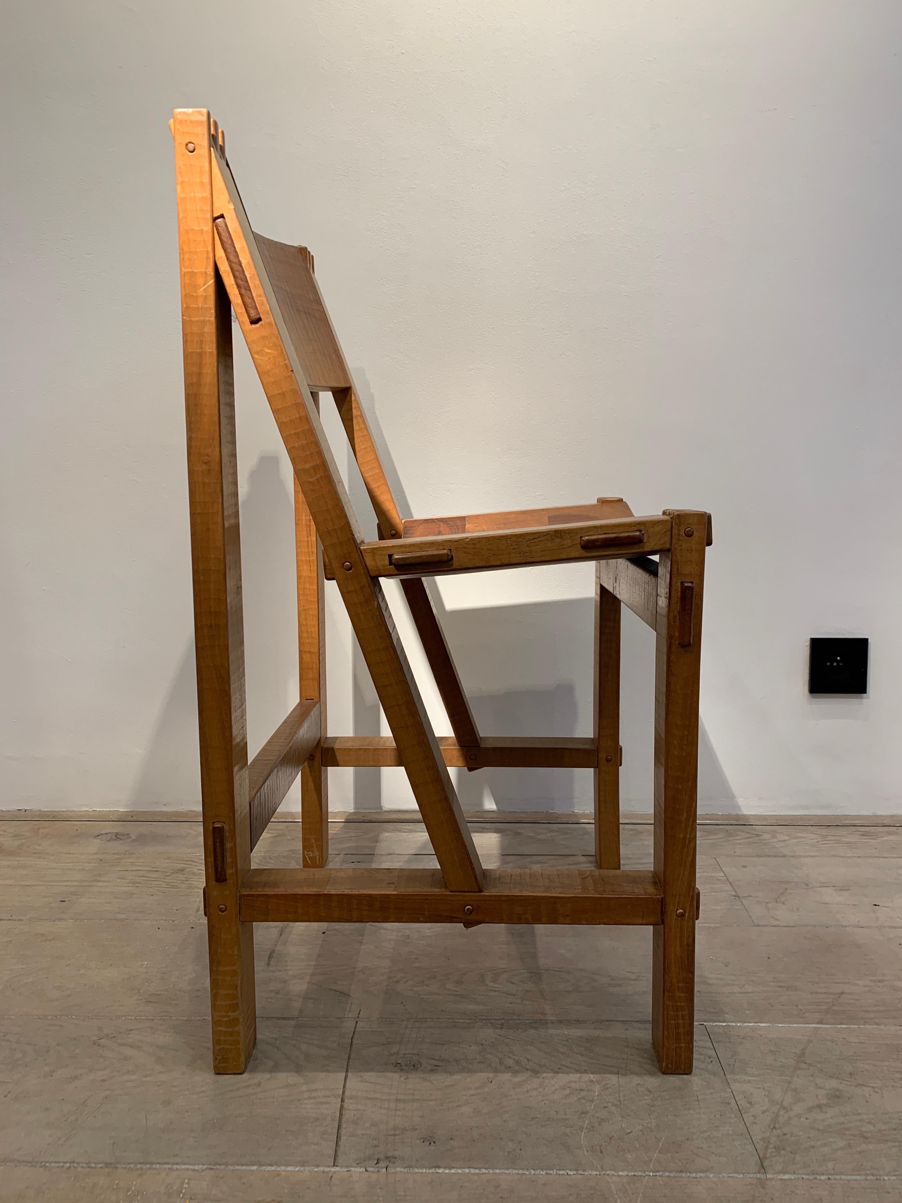 Giuseppe Rivadossi Regina Chairs, 1970s 1