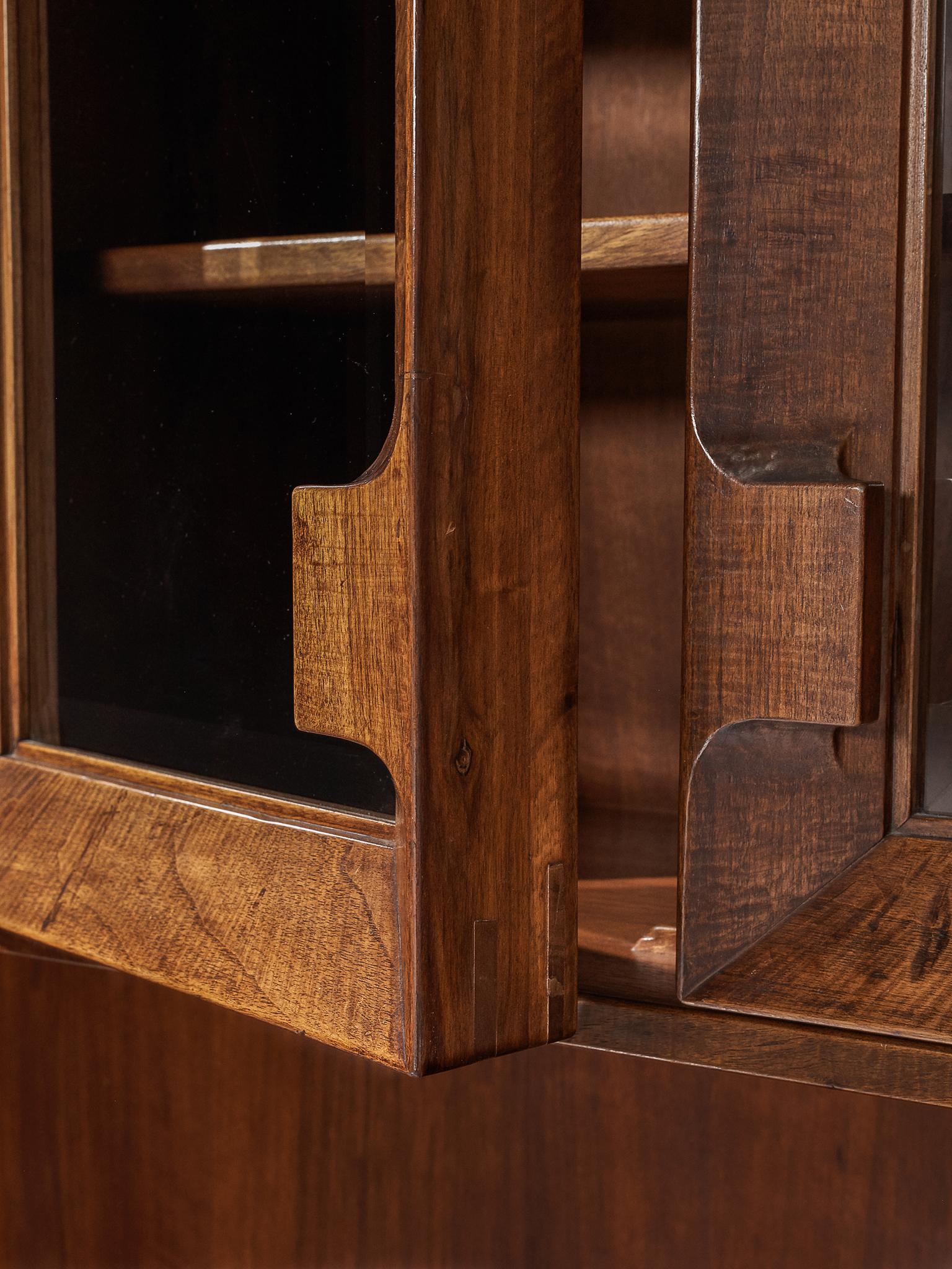 Giuseppe Rivadossi Wall Unit in Carved Oak 3