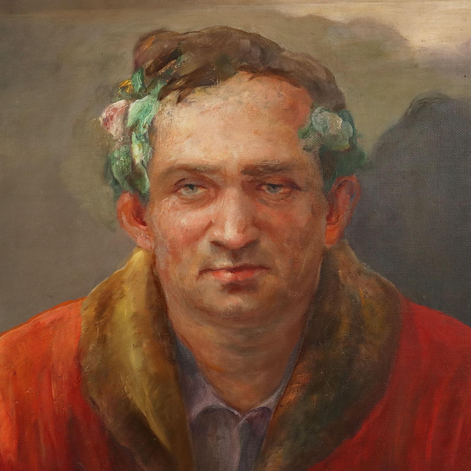 Gemälde von Giuseppe Ronchi, Allegorie erste Hälfte des 20. Jahrhunderts im Angebot 3