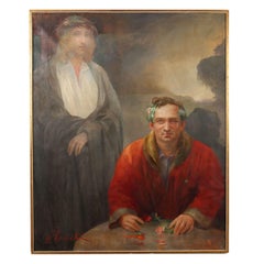 Pintura de Giuseppe Ronchi, Alegoría primera mitad del siglo XX