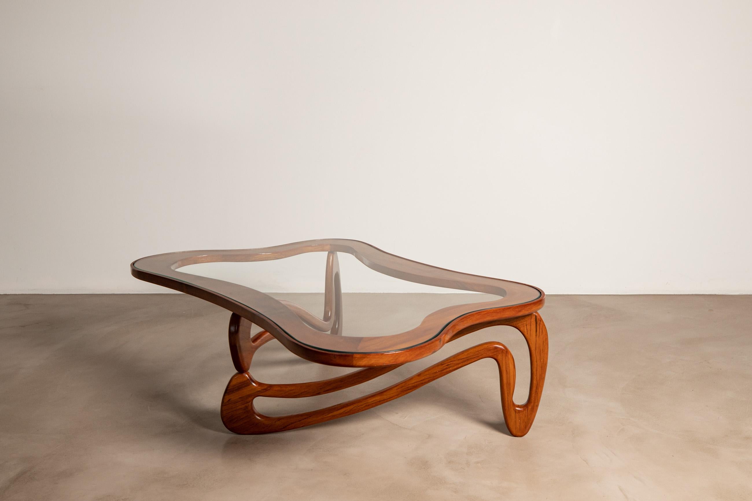 Giuseppe Scapinelli ‘Agua’ Coffee Table In Excellent Condition For Sale In Veyrier du Lac, FR