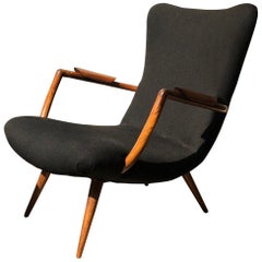 Giuseppe Scapinelli Armchair Made of Solid Caviuna Wood