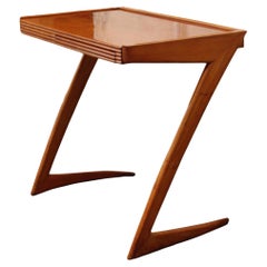 Giuseppe Scapinelli Attrib. Kleiner Schreibtisch in  Holz, Brasilien 1950er Jahre