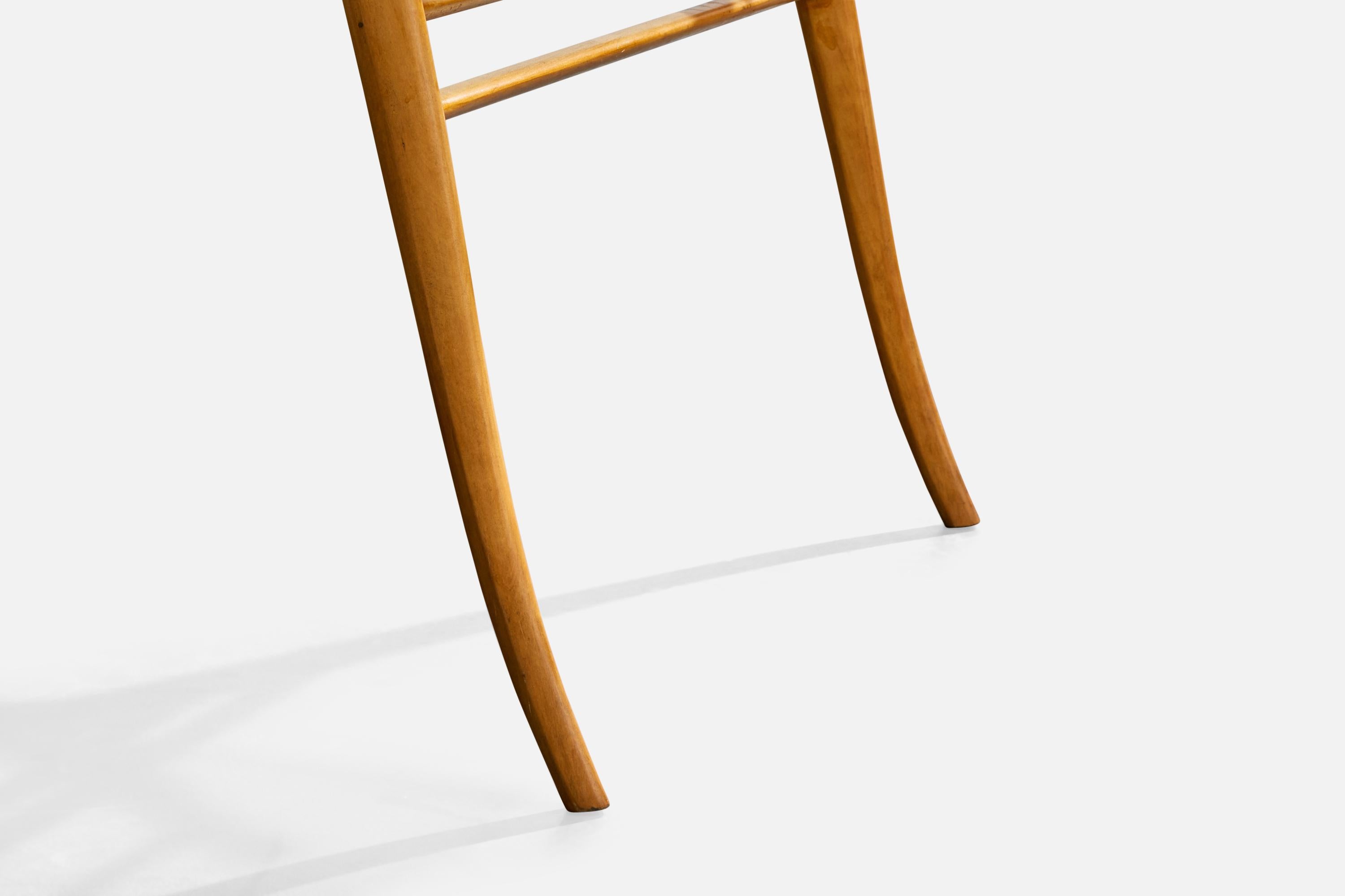 Giuseppe Scapinelli Attribution, Dining Table, Wood, Glass, Brazil, 1950s en vente 1