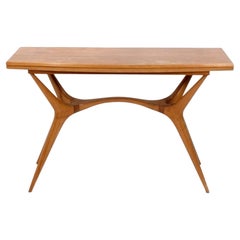Giuseppe Scapinelli Brazilian Modern Flip Top Console and Dining Table