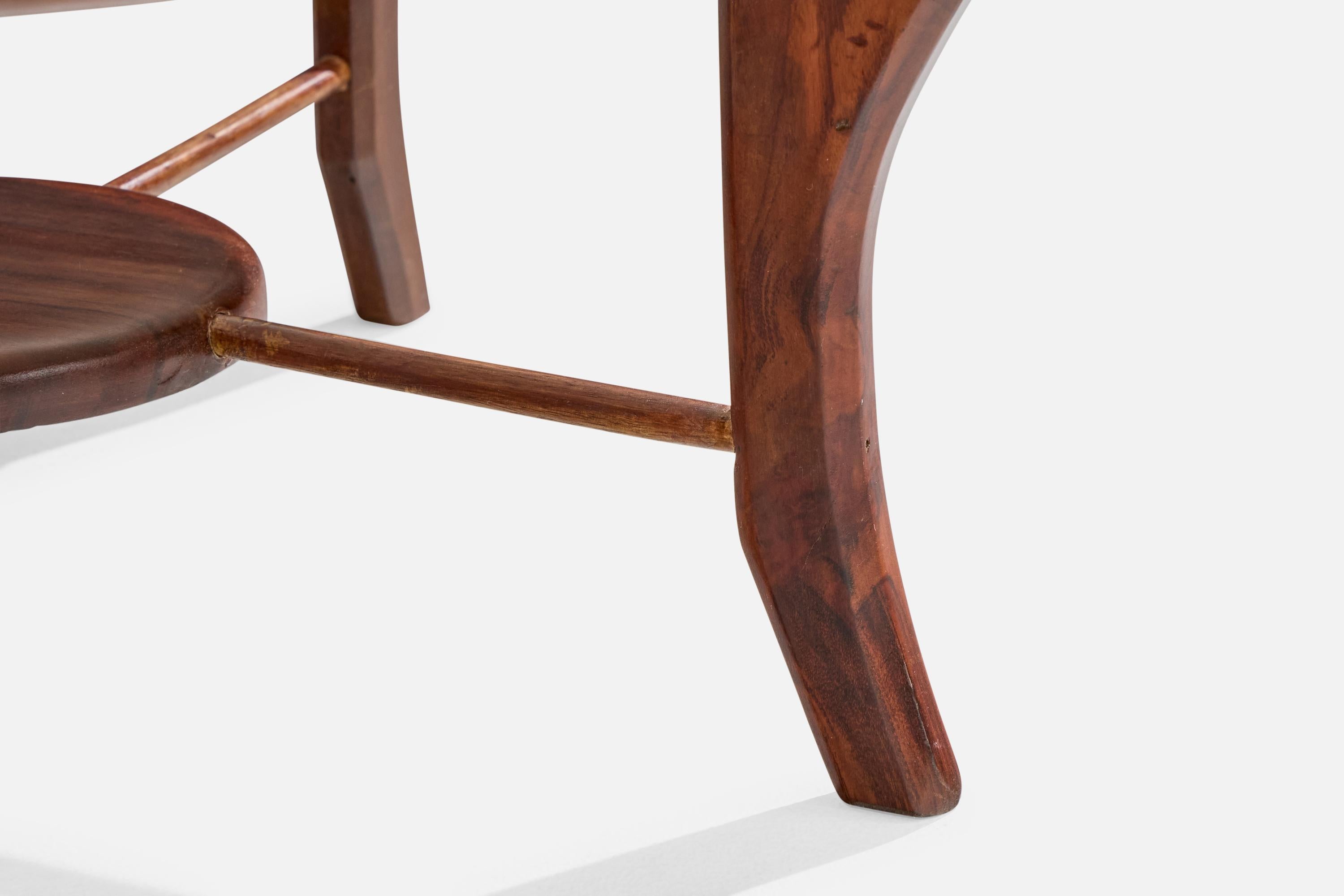 Giuseppe Scapinelli, table basse, Wood, Marbre, Brésil, années 1950 en vente 7