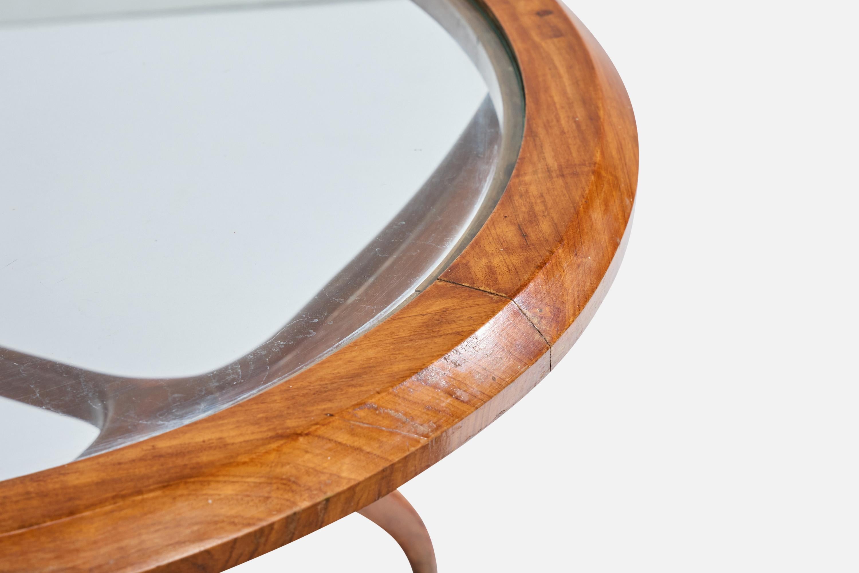 Giuseppe Scapinelli, Couchtisch, Holz, Marmor, Brasilien, 1950er Jahre im Angebot 1