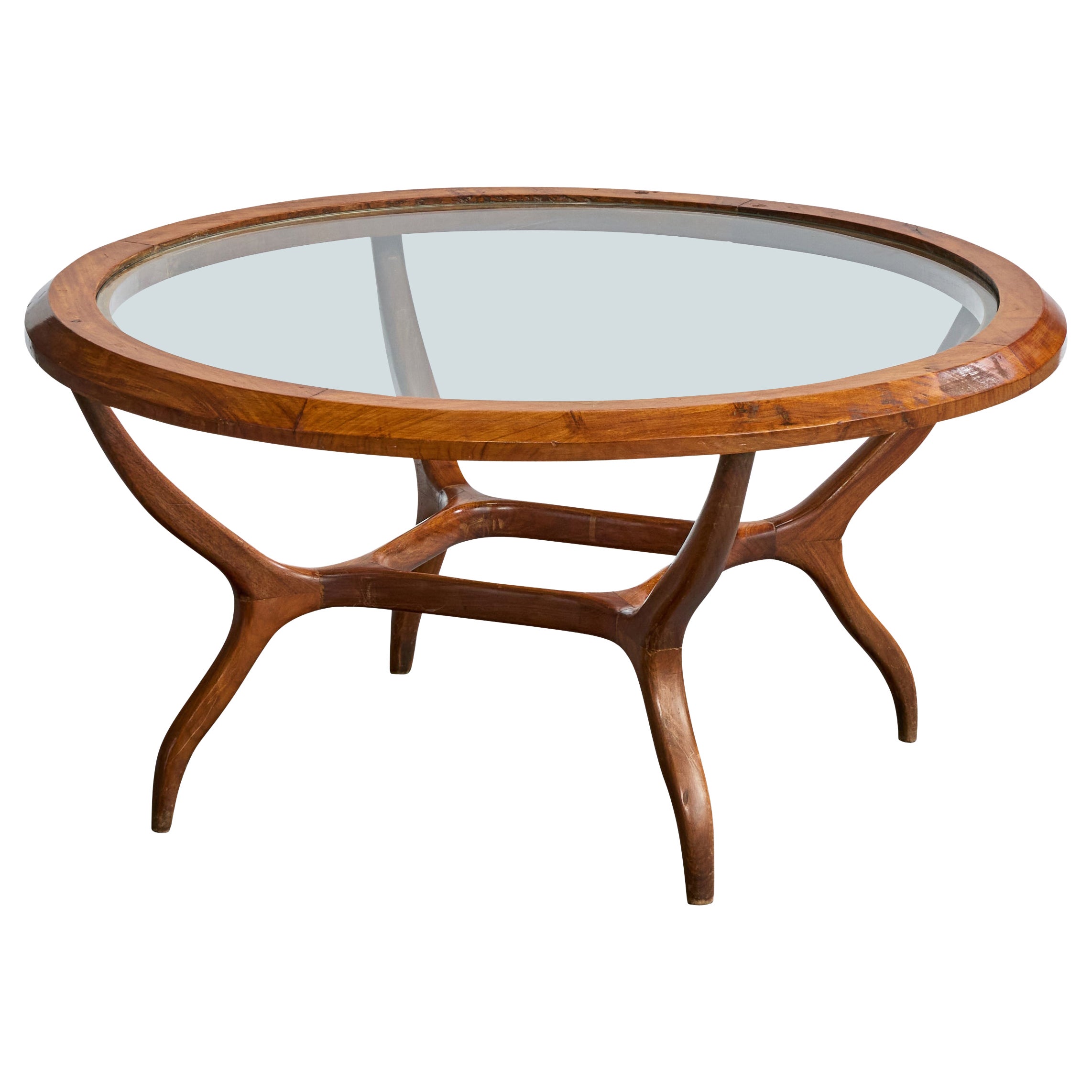 Giuseppe Scapinelli, Tavolino, Wood, Marmo, Brasile, anni '50