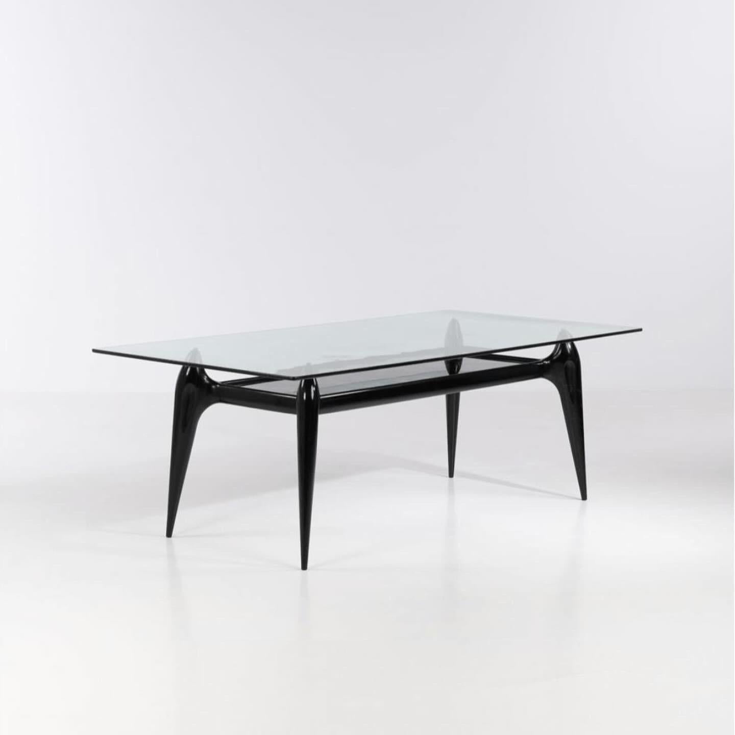 Mid-Century Modern Giuseppe Scapinelli. Dining Table (unique piece), 1958 For Sale