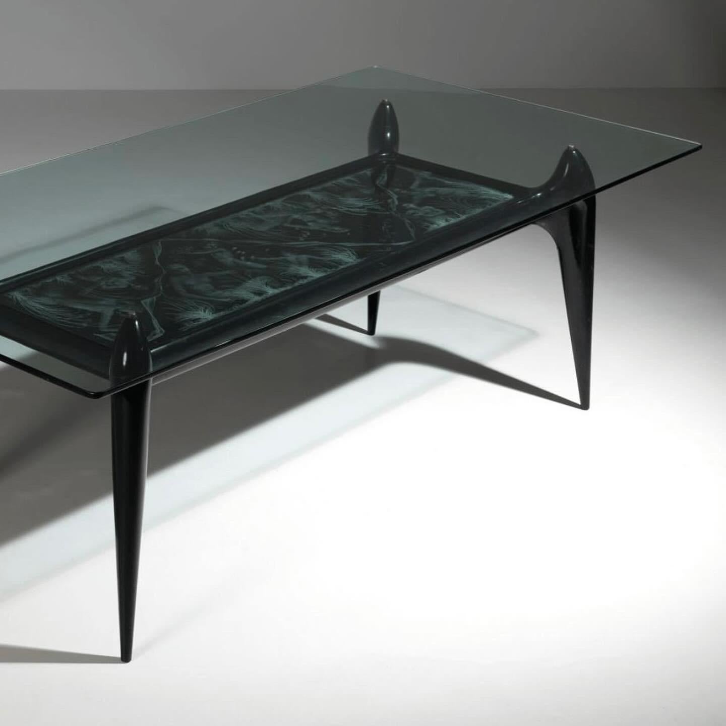 Brazilian Giuseppe Scapinelli. Dining Table (unique piece), 1958 For Sale