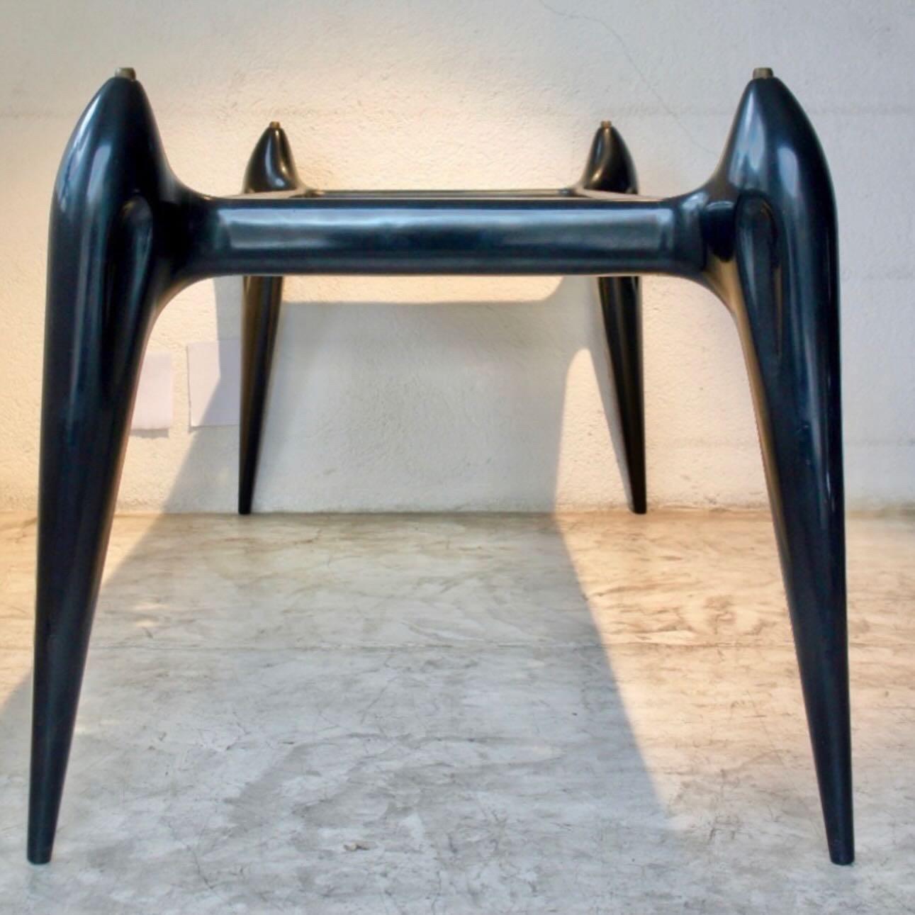 Giuseppe Scapinelli. Dining Table (unique piece), 1958 In Good Condition For Sale In PARIS, FR