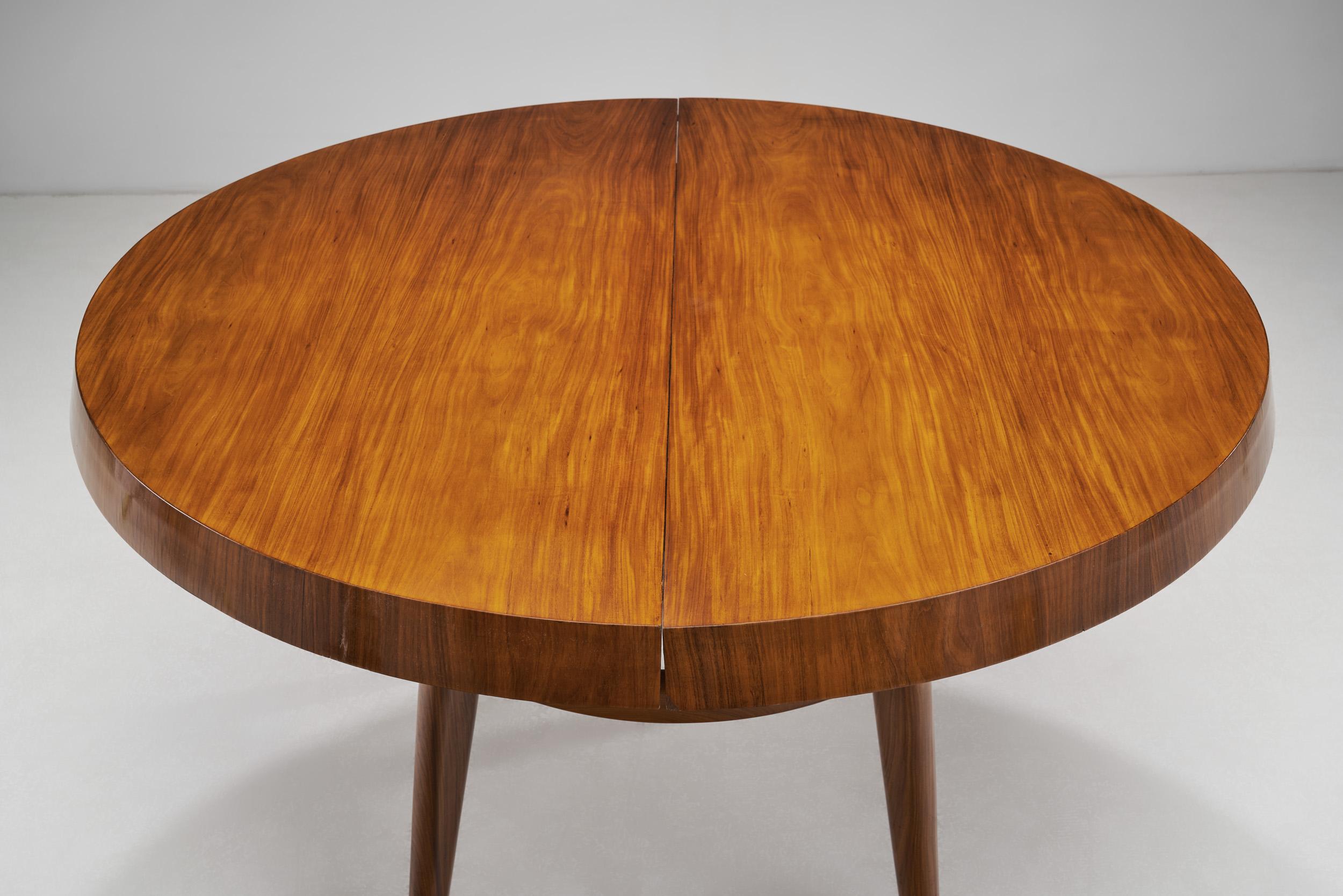 Wood Giuseppe Scapinelli Extendable Dining Table for Angelini & Delneri, Brazil 1950s For Sale