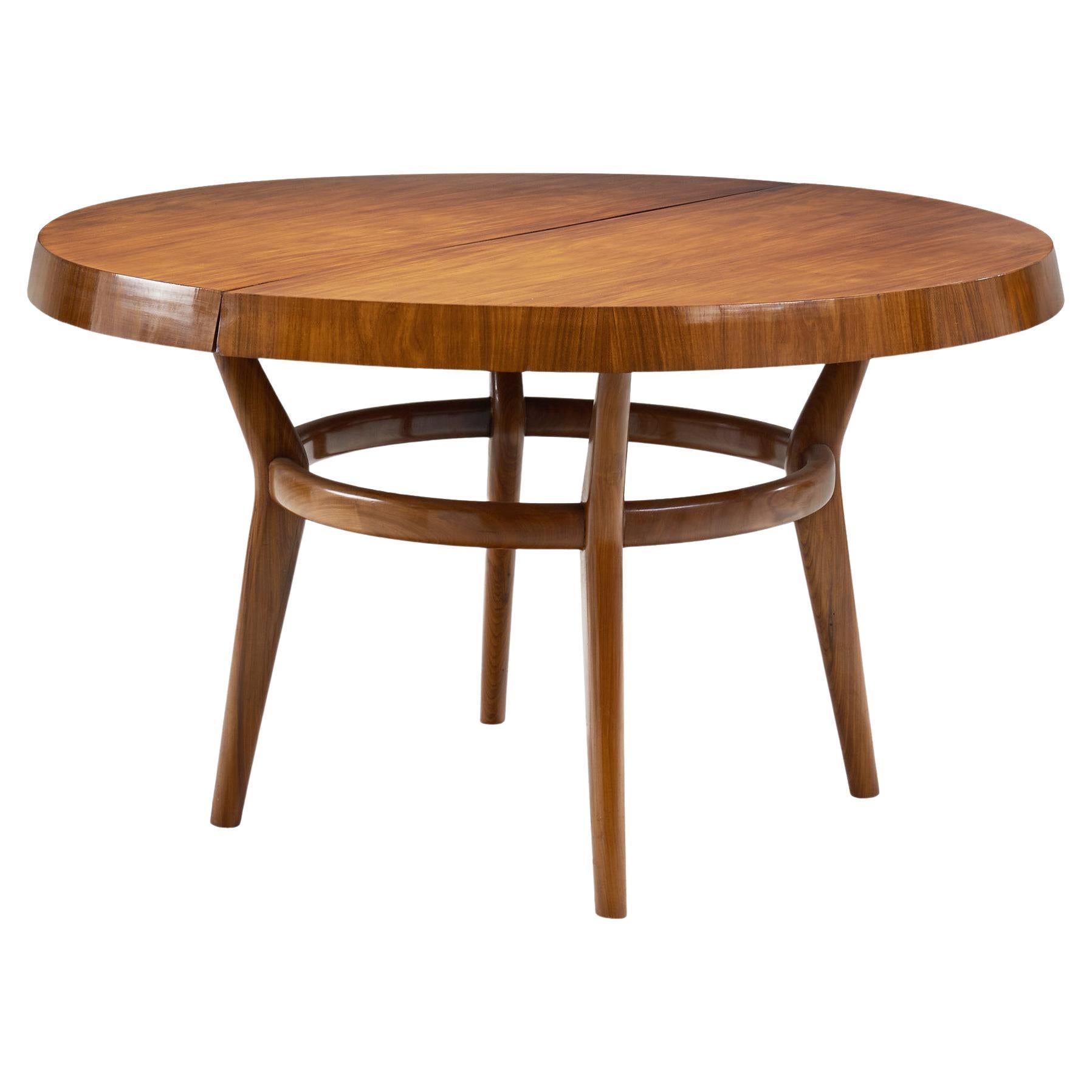 Giuseppe Scapinelli Extendable Dining Table for Angelini & Delneri, Brazil 1950s For Sale